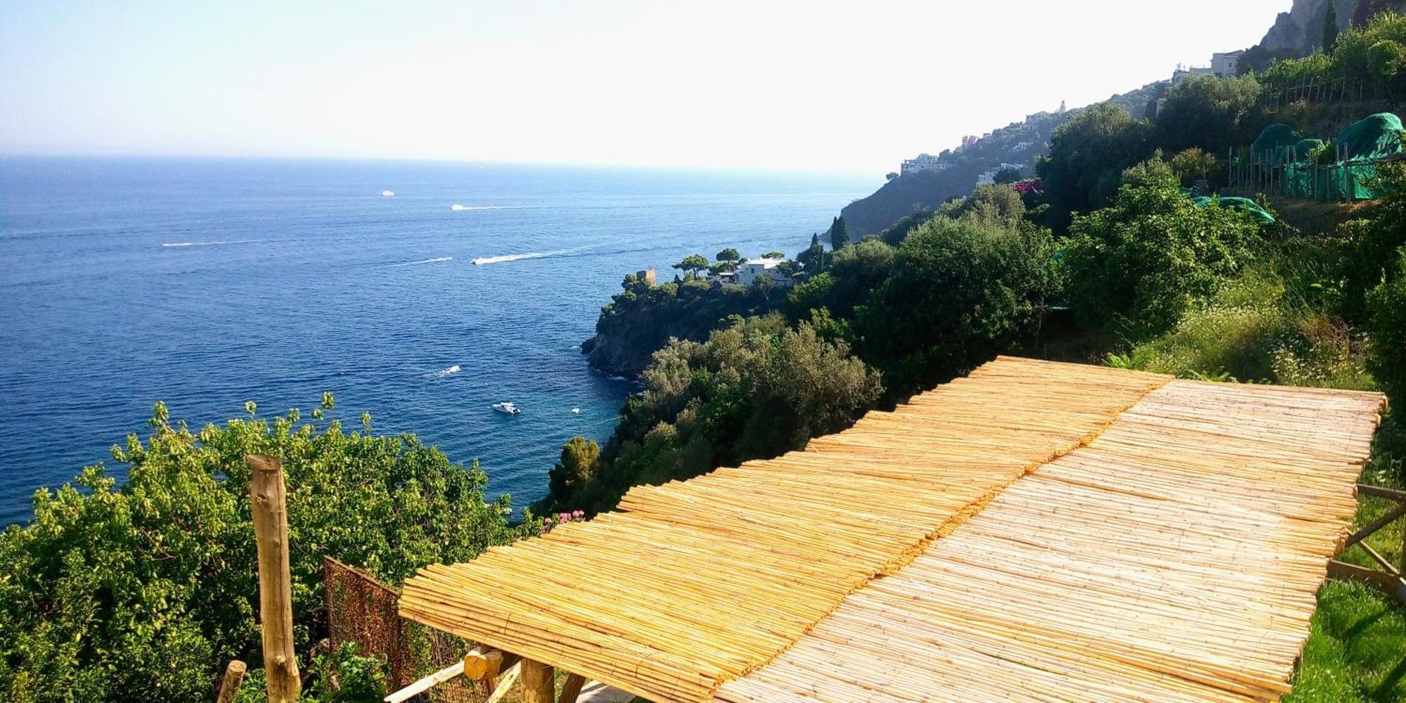 Ferienwohnung Sea Breeze House Amalfi Exterior foto
