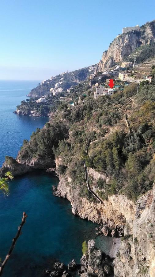 Ferienwohnung Sea Breeze House Amalfi Exterior foto