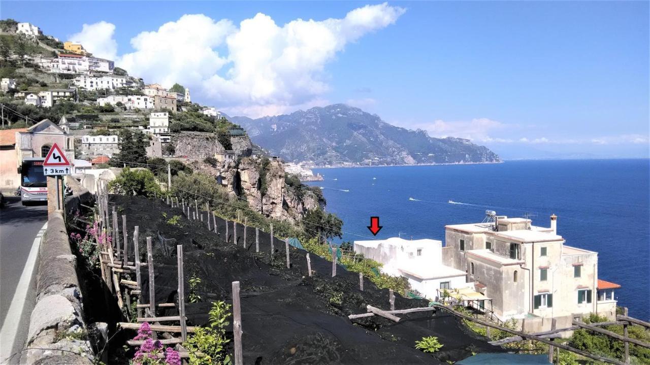 Ferienwohnung Sea Breeze House Amalfi Exterior foto